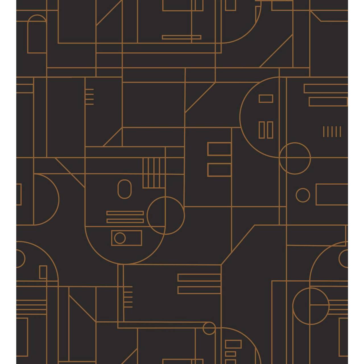 RoomMates Star Wars R2D2 Geometric Peel & Stick Wallpaper